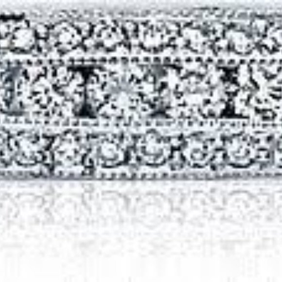 18K WHITE GOLD LADIES TACORI DIAMOND ETERNITY RING, AUTHENTIC - Picture 5 of 7